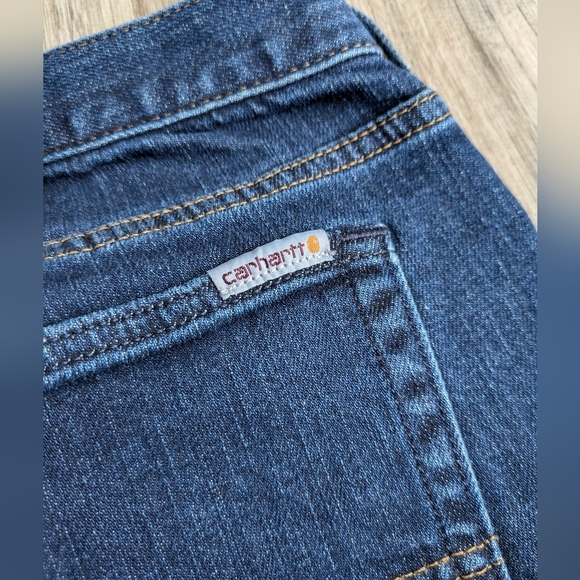 Carhartt Women's Original Fit Straight Leg Blaine Jeans 18 Regular - Picture 6 of 11